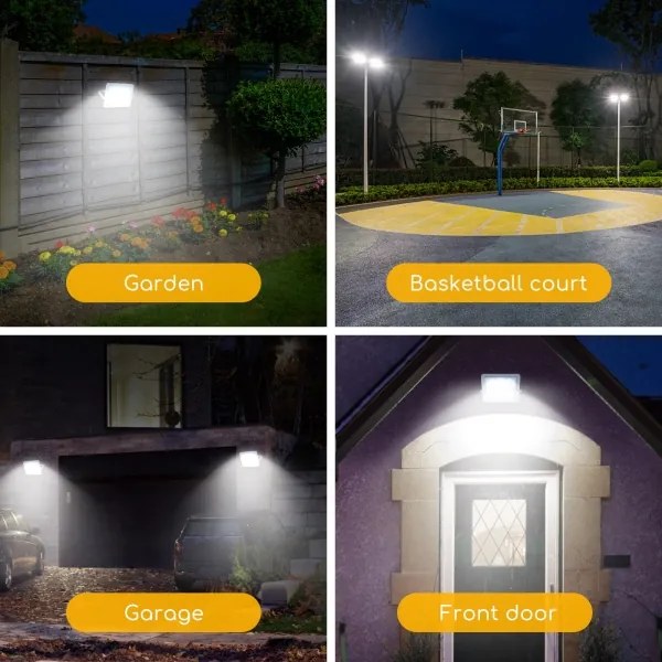 Proiector LED Aigostar LED/150W/230V gri 6500K IP65