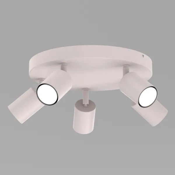 Plafonieră cu spoturi FUN 5xGU10/8W/230V crem
