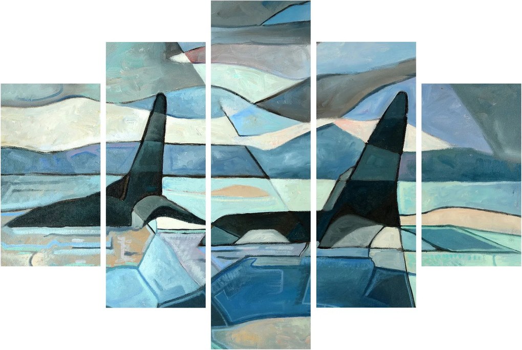 Tablou - Balene (150x105 cm)