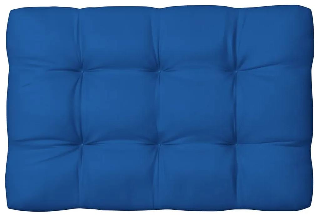 Perne canapea din paleti 7 buc. albastru regal 7, Albastru regal