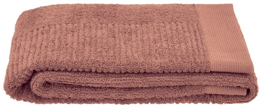 Prosop roșu din bumbac din frotir 70x140 cm Classic – Zone