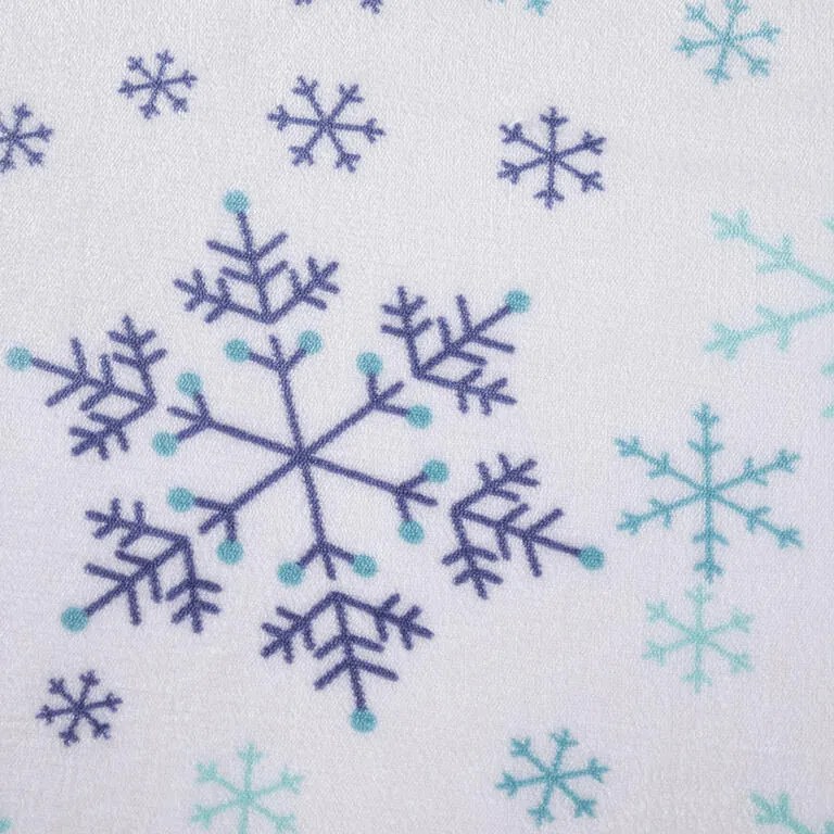 Cearceaf cu elastic din micropluș FULGI 180 x 200 cm