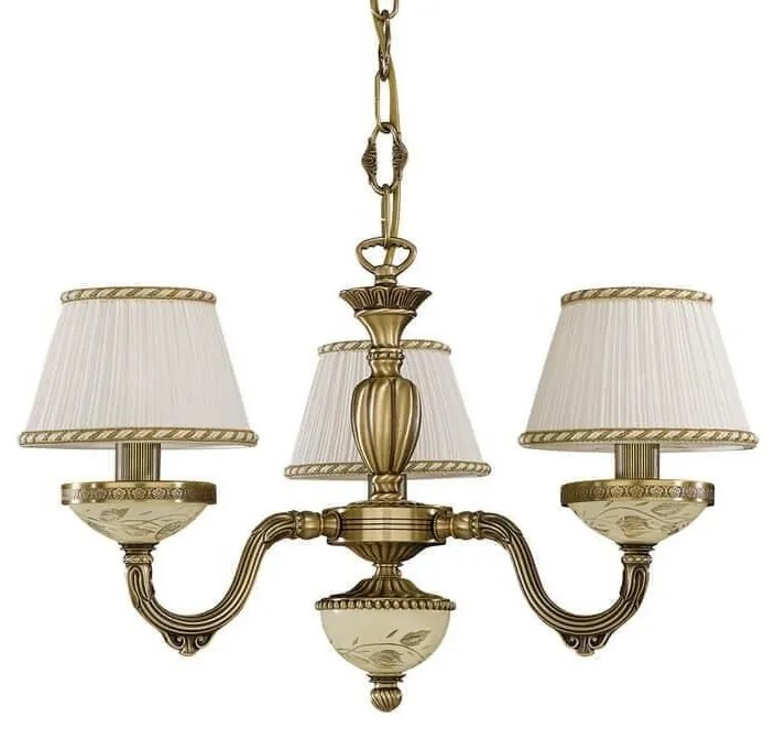 Candelabru din alama 3 brate design italian 6422