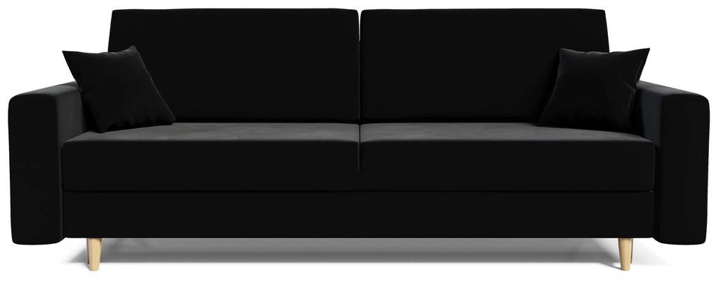 Canapea două locuri Serene (Negru). 1056860