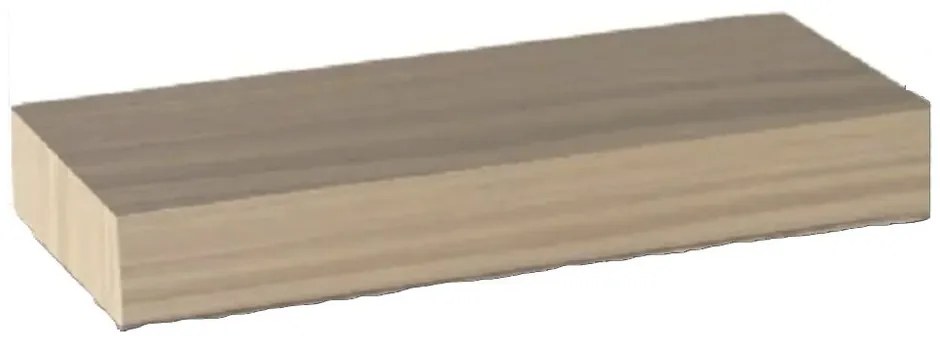 Raft de perete Gana, stejar, 80 x 25 x 5 cm
