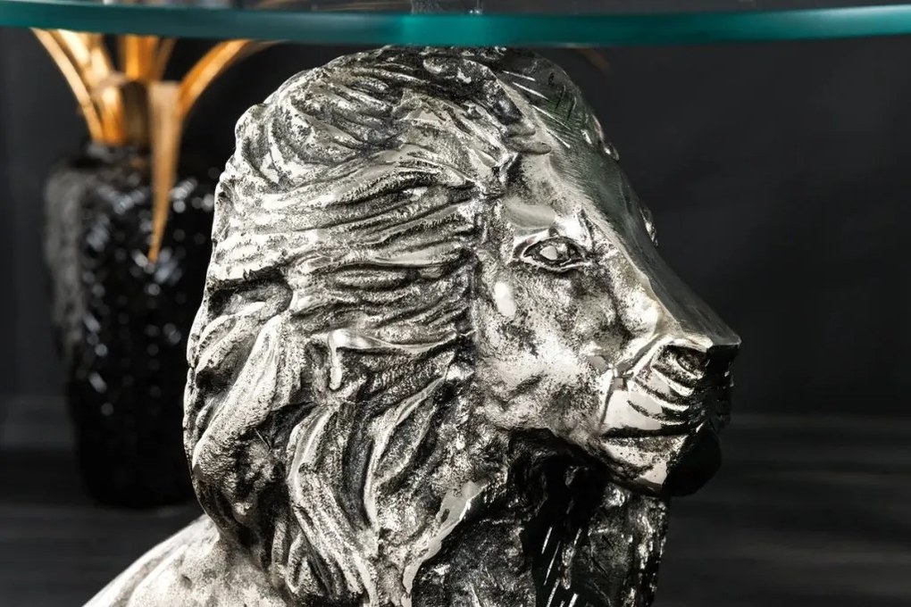 Masuta laterala design unic WILDLIFE LION 60cm