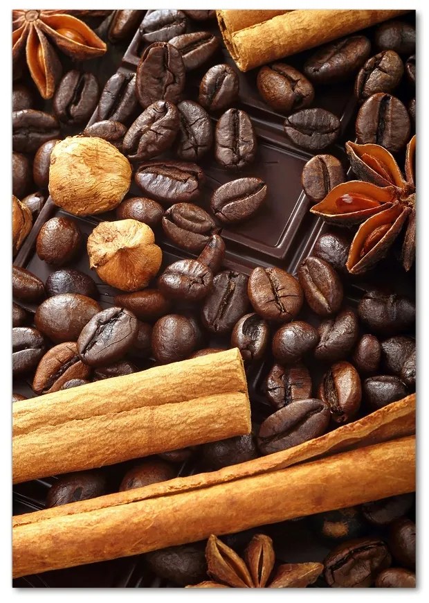 Imagine de sticlă Ciocolata neagra