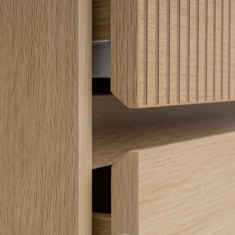 Noptieră în culoare naturală Iona – Casa Selección