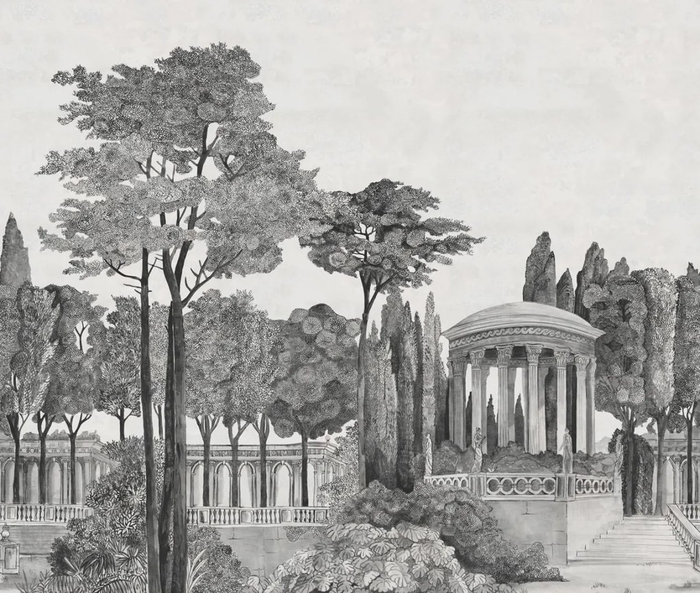Fototapet, Chatsworth Park, Graphite, Rebel Walls
