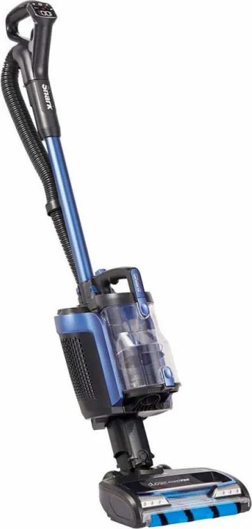 La mâna a doua: Aspirator vertical SHARK ICZ300EU T, 450W, 0.6 L, Autonomie 60 min, Baterie, LED, HEPA, Albastru