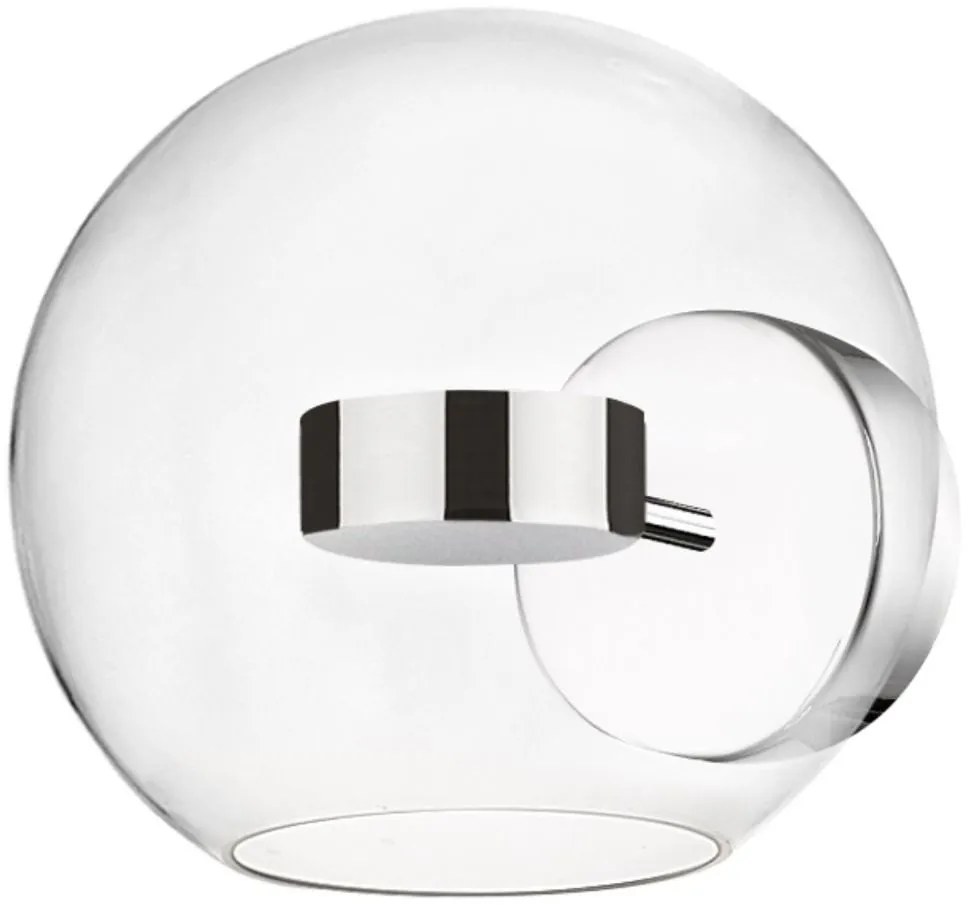 Zuma Line Enceladus lampă de perete 1x5 W crom-transparent W0428-01D-F4AC