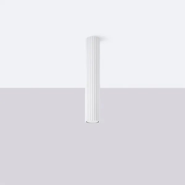 Spot Sollux SL.1533 KARBON 1xGU10/10W/230V 40 cm alb