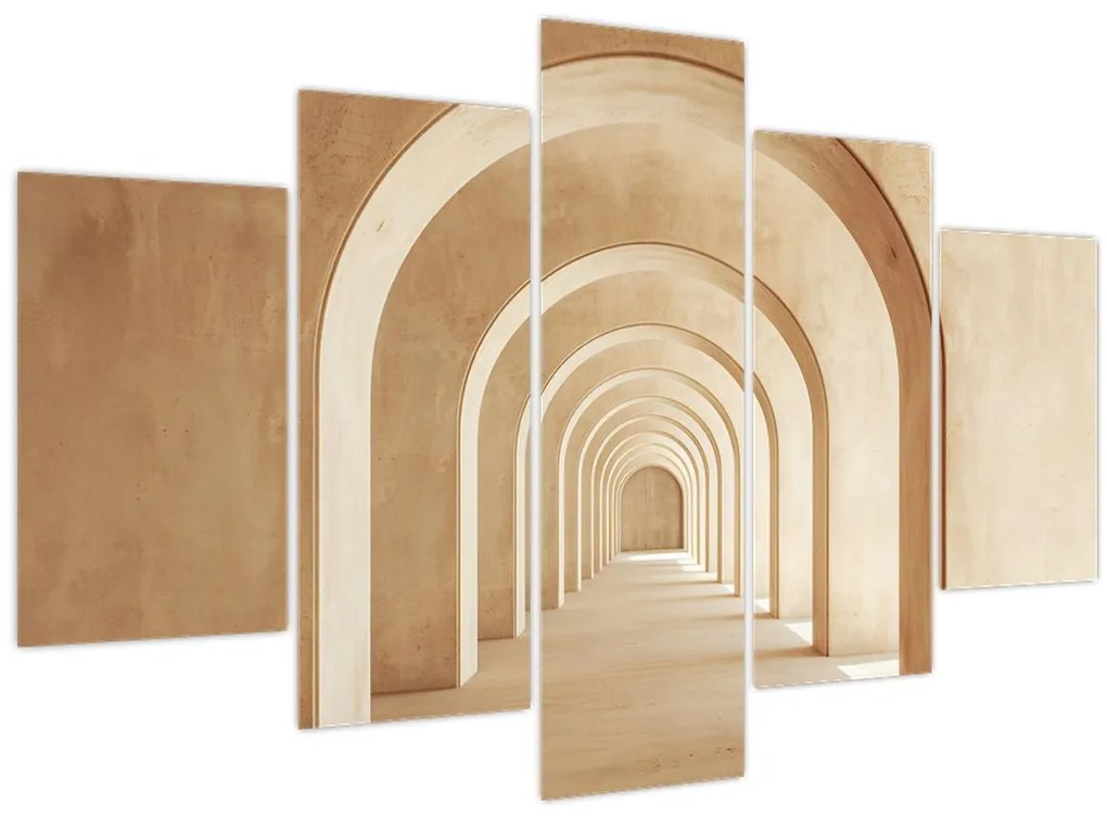 Tablou - Pasaj Bej (150x105 cm)