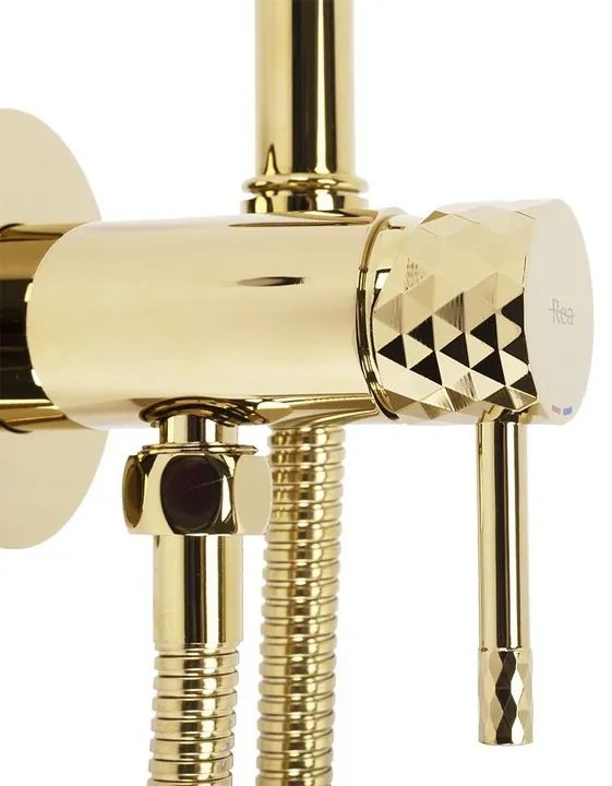 Baterie bideu Lungo Loop Diamond auriu