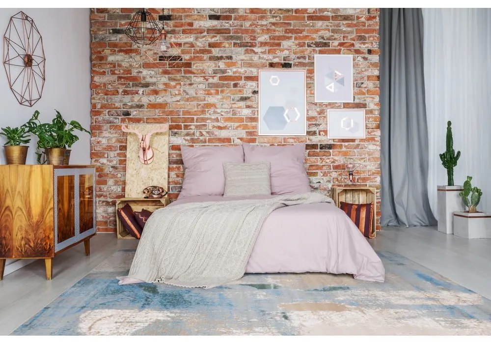 Covor albastru 200x280 cm Sensi Zashi – FD