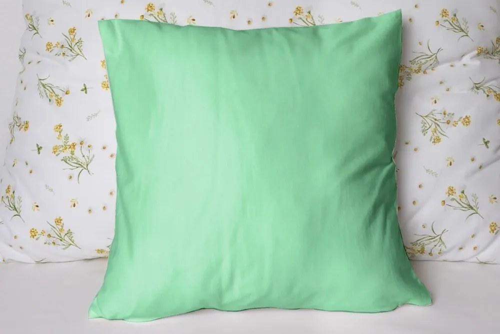 Husă de pernă uni din jerseu