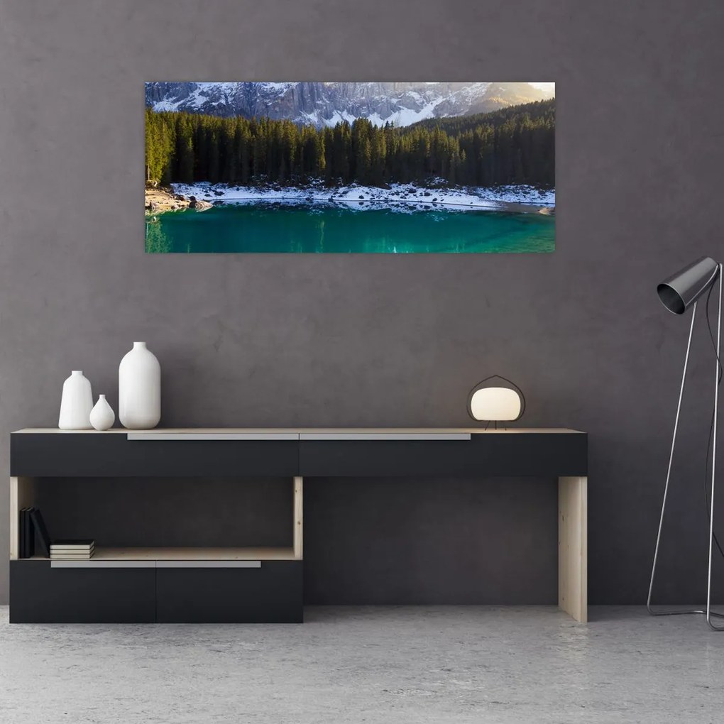 Tablou - Lacul Karersee (120x50 cm)