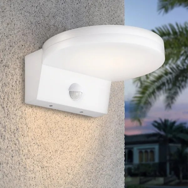 Aplică LED de exterior cu senzor LED/15W/230V IP65 alb Top Light