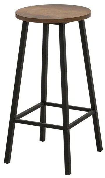 Scaun de bar Mola Barok Black