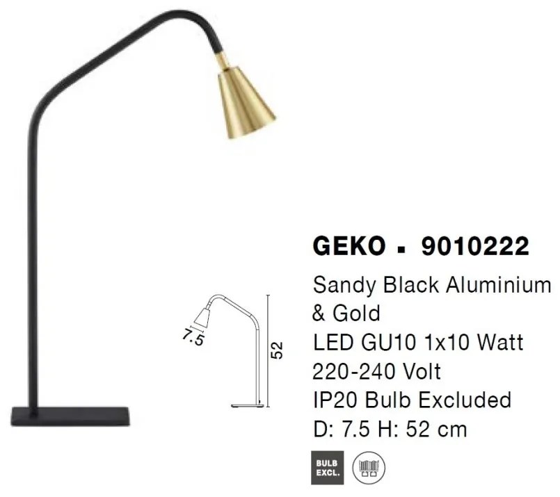 Veioza/Lampa de masa design minimalist GEKO