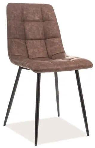 Scaun de sufragerie Lily (Maro + Negru). 1050422