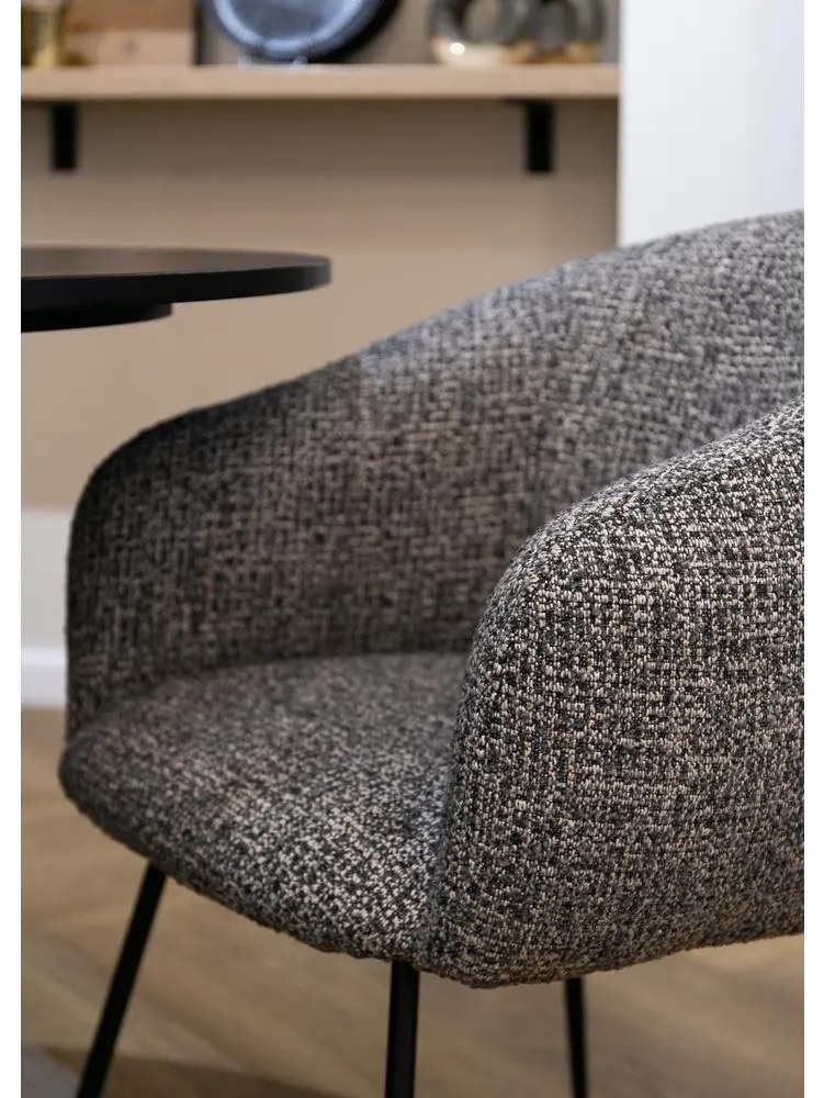 Scaun sufragerie Bari  (negru + negru). 1099825