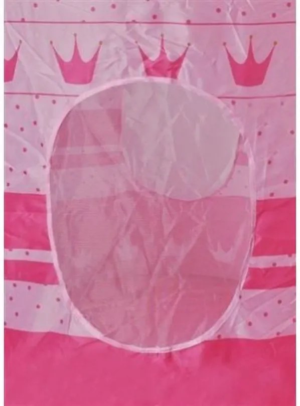 Cort de Joaca Pop-up XXL Pentru Copii NOVOKIDS™ Pink Princess, Pentru interior si exterior, Geanta transport inclusa, Dimensiuni 105X135 cm, Model