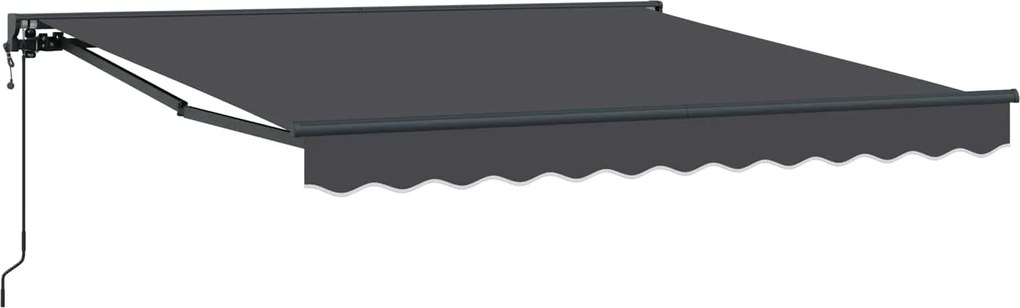 vidaXL Cadru de copertină Antracit 350 x 250 cm