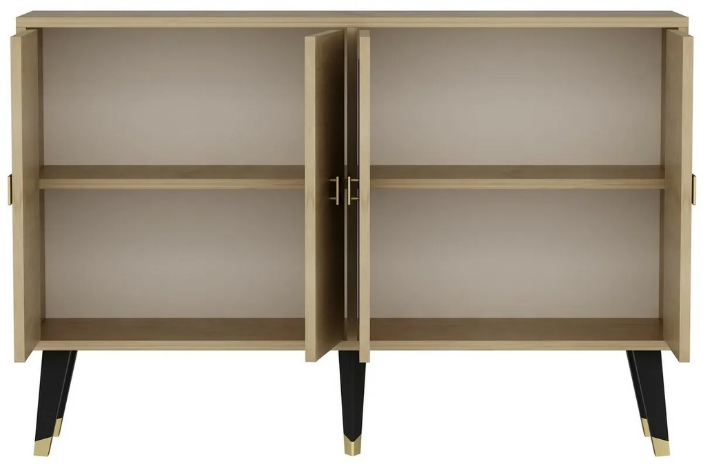 Dulap Ahart Sapphire Oak and Gold