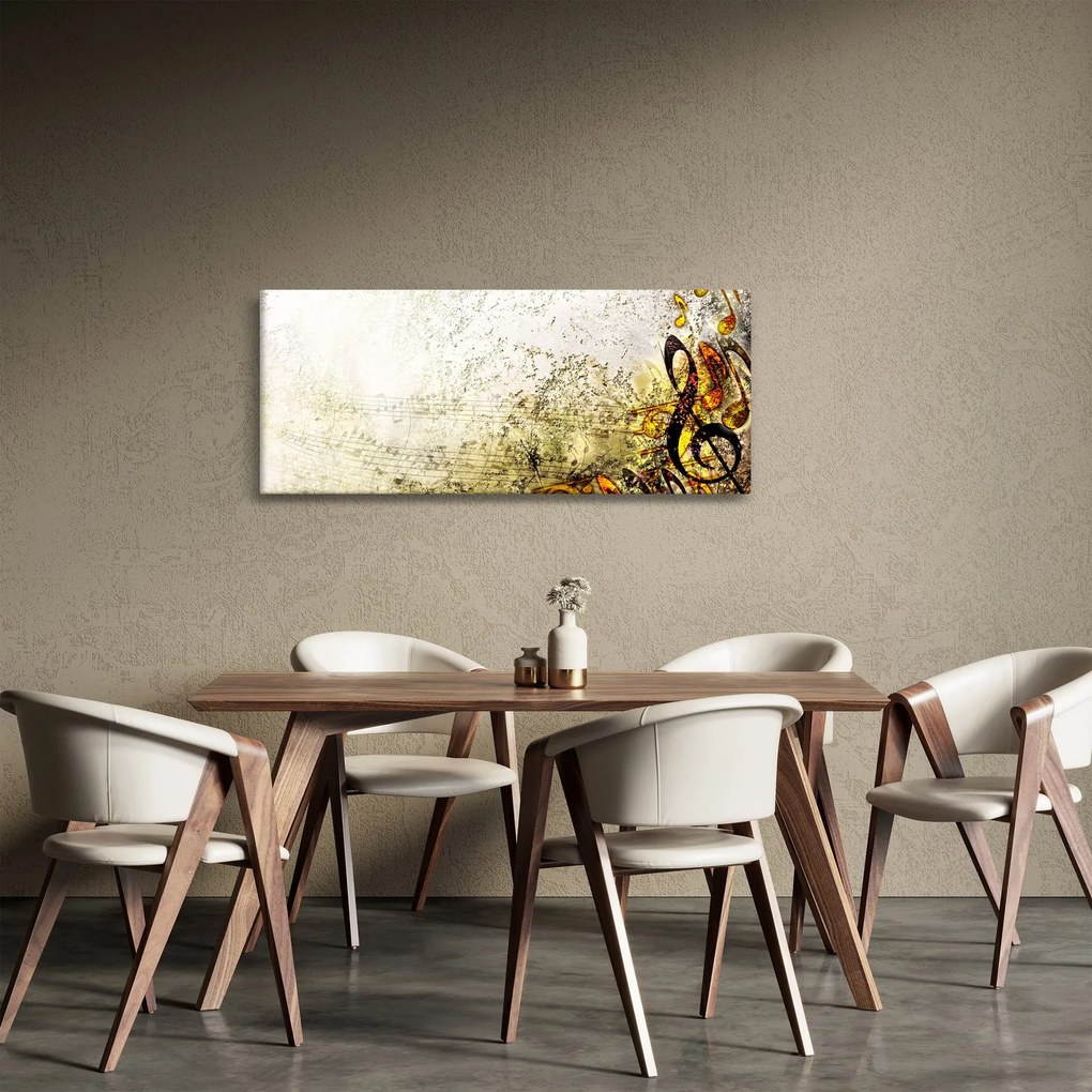 Tablou - Puterea muzicii (120x50 cm)