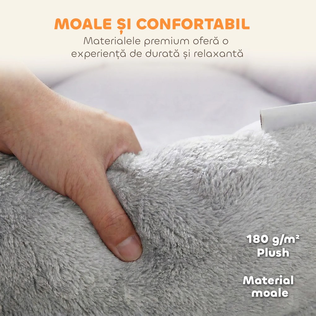 PawHut exterior pat cuib rotund confortabil | Aosom Romania