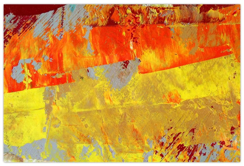 Tablou cu abstracție - pictura (90x60 cm)