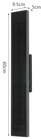 Brilagi - Aplică LED solară de perete SUN LED/4W/230V 60 cm 4000 mAh IP44