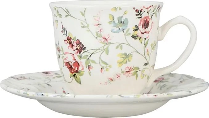 Ceasca de ceai cu farfurioara, Fleur Champs