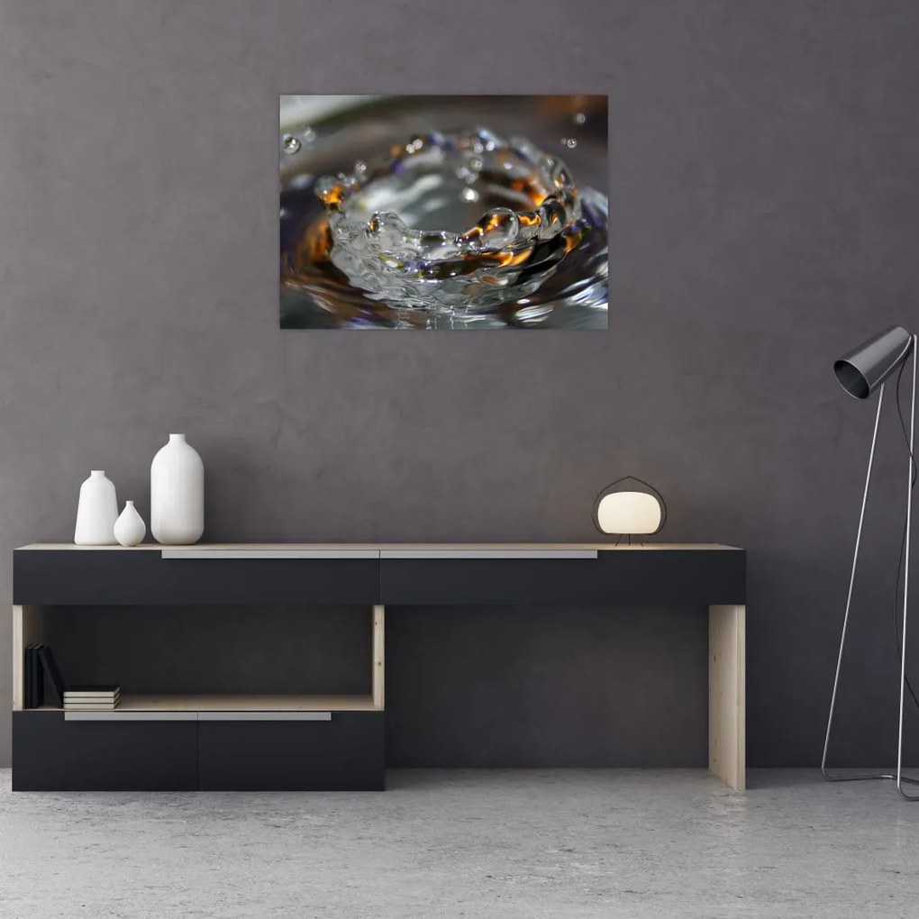 Tablou cu brățara din picături de apă (70x50 cm)