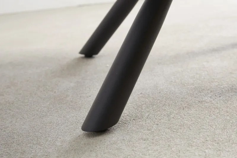 Set 2 scaune pivotante Big George, tesatura structurata gri inchis