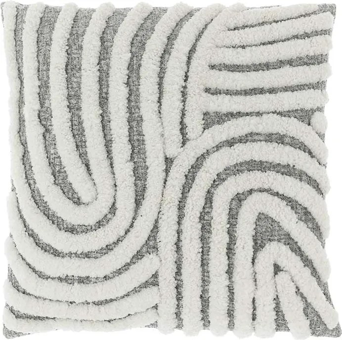 Perna decorativa CATY 45x45 cm, gri inchis