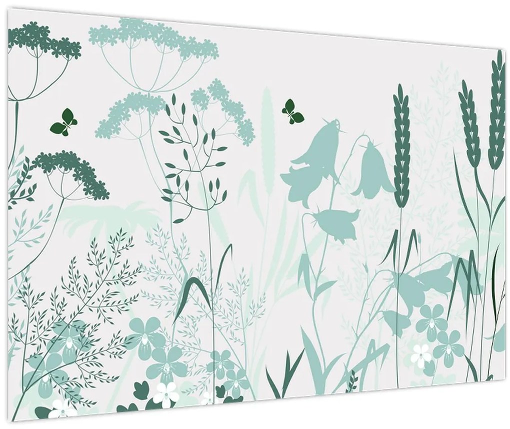 Tablou - Vector pajiște (90x60 cm)