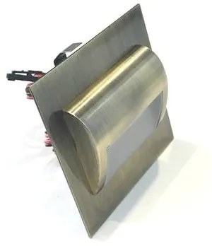 LED Iluminat scară DECORUS LED/1,2W/12V 3000K alamă