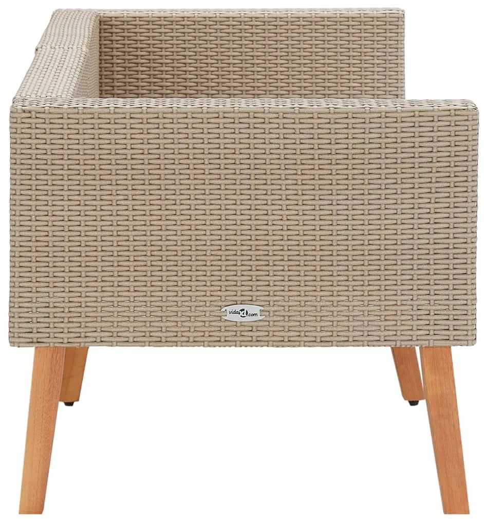 Canapea de gradina Culoare gri inchis, CHESTON