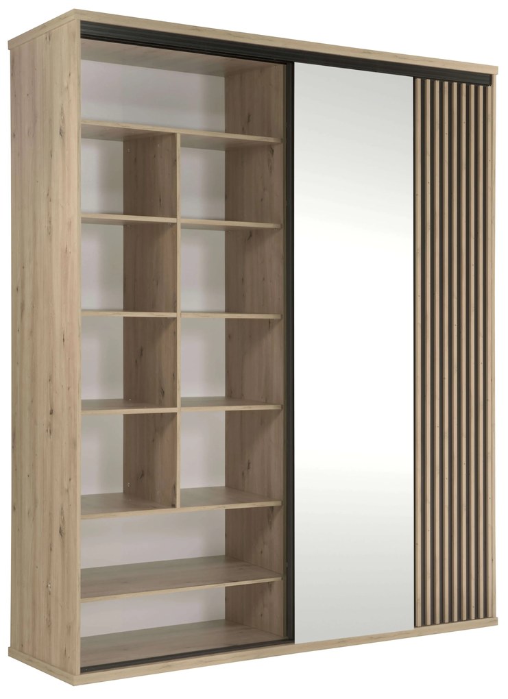 Dulap de haine Claudi 14 (Stejar artisan). 1055497