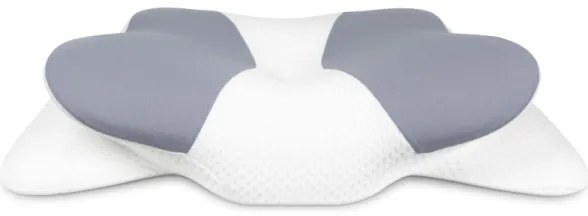 Pernă anatomică CONNECT IT CFH-6032-WH Gemini alb/gri