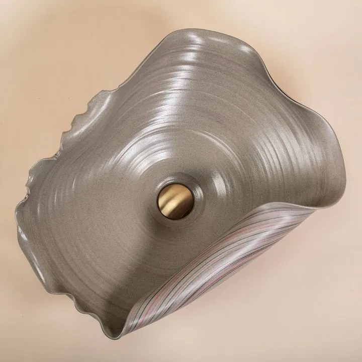 Lavoar ceramic pentru blat REA HM-17 Handmade ART