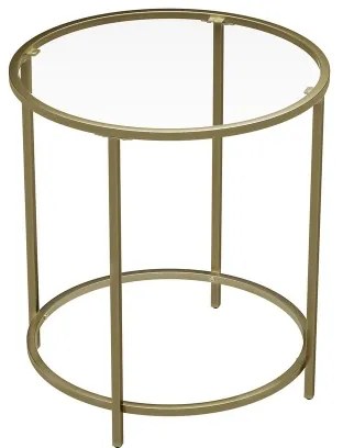 Masă laterală LYRA aurie