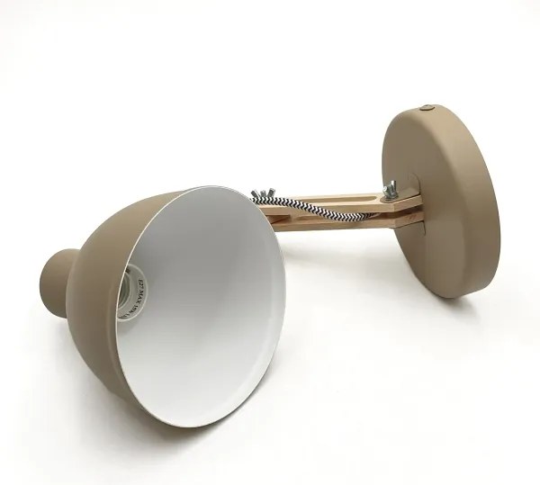 Lampă de perete MARCELLO, 1xE27/15W/230V, bej