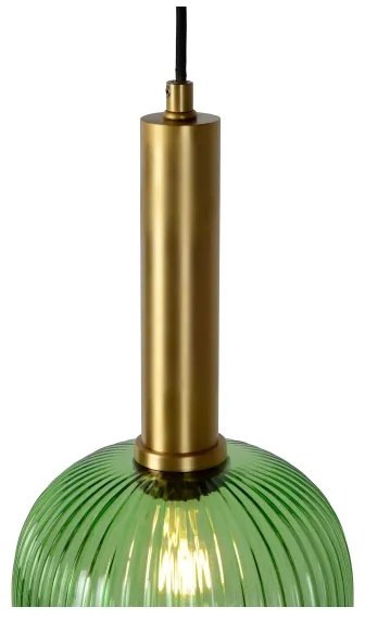 Lustră pe cablu MALOTO 1xE27/40W/230V d. 20 cm verde Lucide 45386/20/33