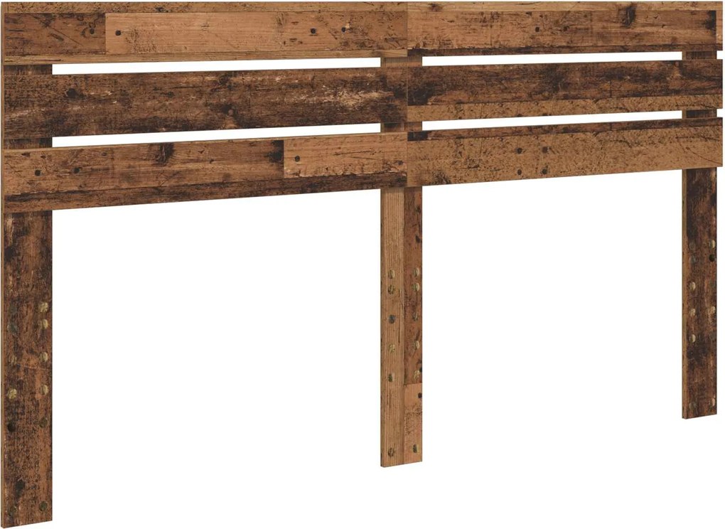 vidaXL Tăblie cap Lemn Vechi 180 cm Lemn compozit