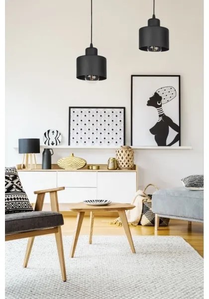 Lustră pe cablu BODO 1xE27/60W/230V