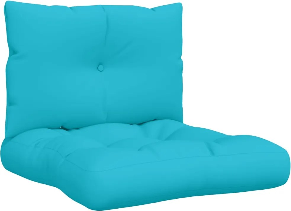 vidaXL Perne pentru paleți, 2 buc., turcoaz, țesătură oxford