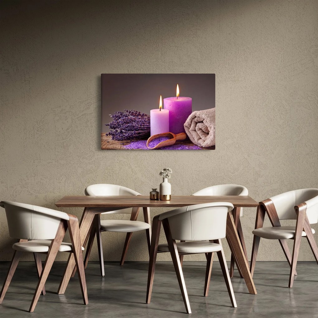 Tablou cu produsele spa (90x60 cm)